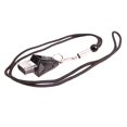 thumbnail image 1 of Silbatos deportivos con cordón, silbatos de sonido fuerte y , perfectos para entrenadores, árbitros y funcionarios Negro Macarena silbatos deportivos, 1 of 8