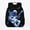 Astronaut Guitar Blue Butterfly, variant on Kids Backpack with Retro Space Rocket Planet Design - Great for Preschool Kindergarten Daily Use