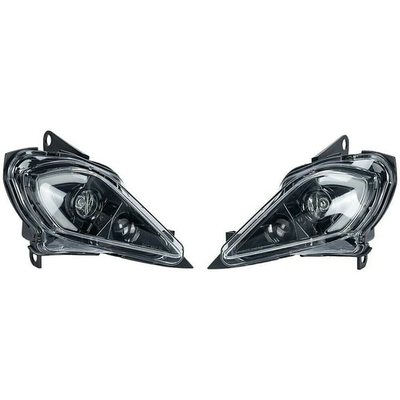 LED Headlights Upgrade Set for Yamaha Raptor YFZ 450/700/700R 2006-2024, Enhanced Visibility with DRL and Turn Signals