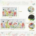 thumbnail image 2 of Spring Kitchen Mats Set of 2,Non-Slip Cute Kitchen Mat Anti Fatigue Mat for Spring Decorations 17"x47"+17"x30", 2 of 6