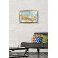 thumbnail image 3 of Map - Canada Wall Poster, 22.375" x 34" Framed, 3 of 4