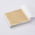 thumbnail image 2 of 100 Pcs Feuille d'Or 24K Pure Authentique en Feuille Décorative (Champagne) Champagne -, 2 of 4