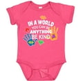 thumbnail image 3 of Inktastic In a World You Can Be Anything Be Kind Autism Awareness Boys or Girls Baby Bodysuit, 3 of 5