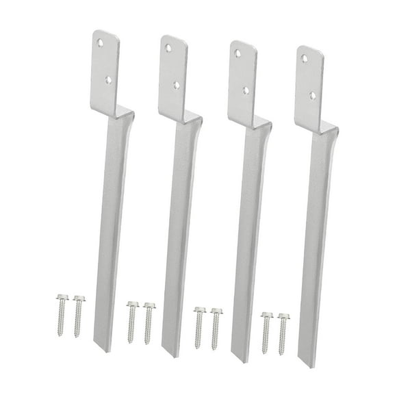 AMLESO 4 Pieces Fence Post Anchors Easily Install Gardening Tools Wood Post Support