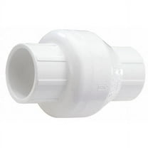 Nds Swing Check Valve,PVC,1",Socket  1520-10