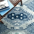 thumbnail image 6 of SAFAVIEH Capri Collin Southwestern Wool Area Rug, Blue/Grey, 9' x 12', 6 of 8