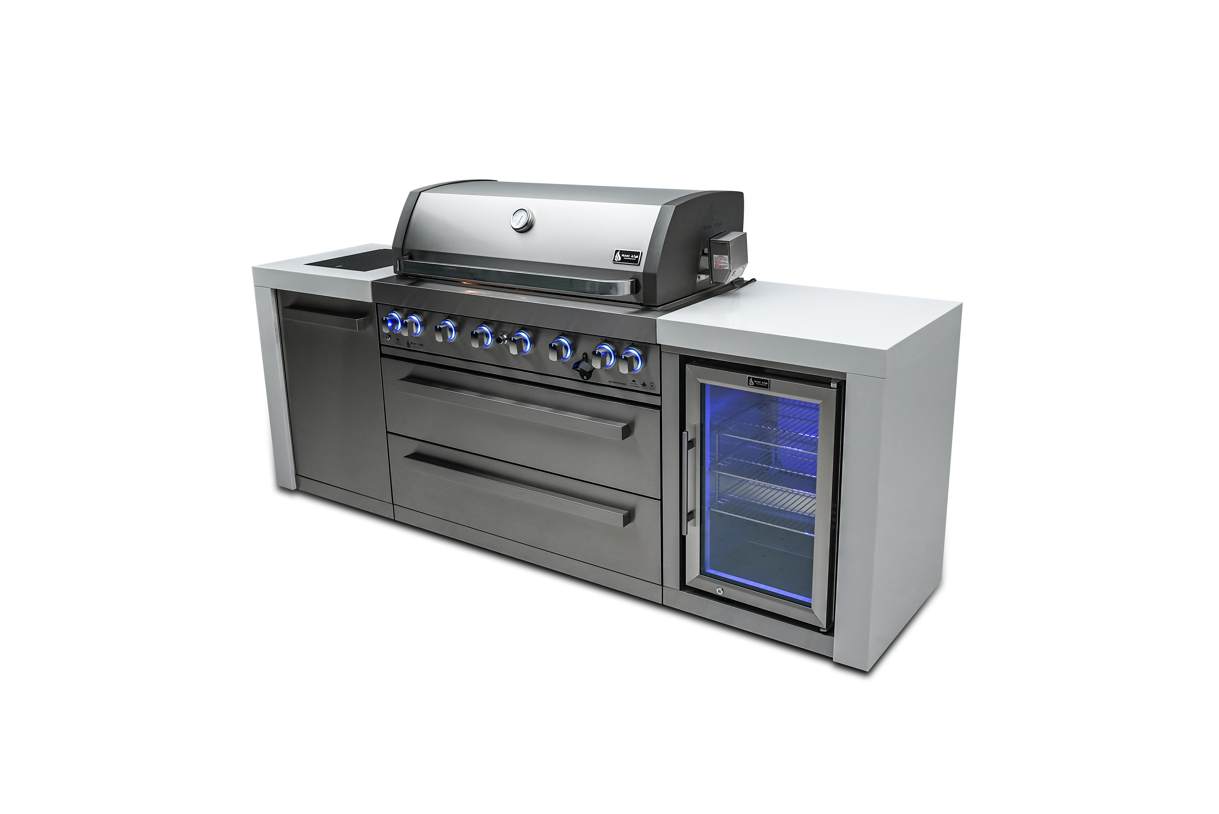 Mont Alpi 805 Grill Deluxe Island with Fridge cabinet - image 2 of 3