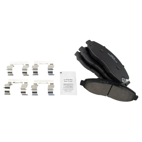 TRQ Front Posi Ceramic Brake Pad Kit Set for Dodge Dakota BFA18542