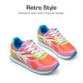 thumbnail image 2 of BURUDANI Girls Sneakers Lace-up Tennis Running Casual LilLegends Lightweight Classic Walking Shoes for Little/Big Kid, 2 of 6