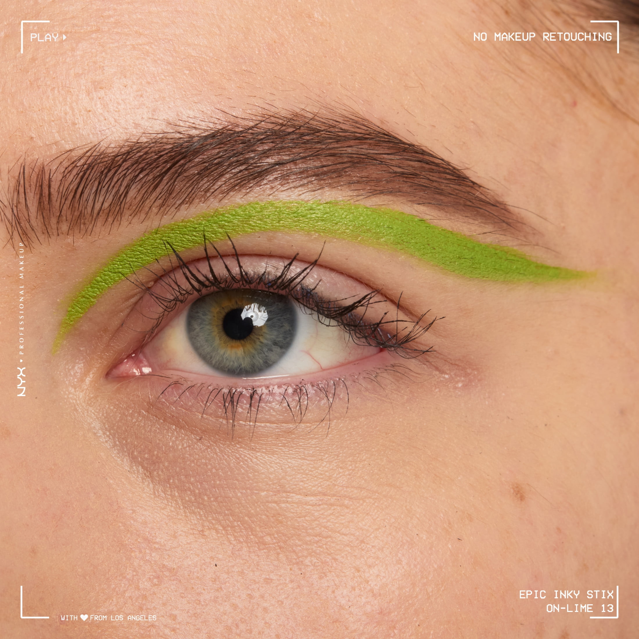 NYX Professional Makeup Epic Inky Stix Mechanical Cream Gel Eyeliner, On-Lime, 0.003 oz