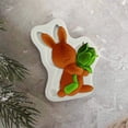 thumbnail image 2 of Silicona De Conejito De Pascua, Molde De Mousse 3D, Molde De Silicona Para Fondant De Conejo De Pascua, Herramienta De Decoración, Herramientas De Cocina De Chocolate Sweethay HA041451-00, 2 of 6