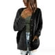 thumbnail image 1 of Puntoco Mujer Casual Tallas Grandes Suéter de Felpa Bolsillos Ropa de Abrigo Botones Cardigan Abrigo Puntoco Puntoco-1, 1 of 5