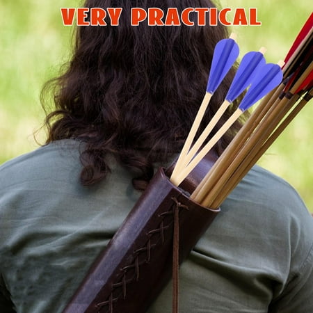 LIFKOME 5pcs Kids Arrow Toys Pitch Pot Tossing Arrows Small Arrow Toys Portable Throw Pot Arrows Wood Arrows Tossing Arrow Props Wooden Arrows Props Portable Toss Arrows