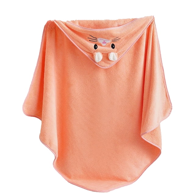 Toalla de baño para bebé, suave toalla con capucha, bata de baño muy absorbente, manta de ducha para niños pequeños, para niños y niñas