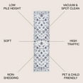 thumbnail image 3 of JONATHAN Y MODERN PERSIAN 2 x 8 Runner Rug, Vintage Moroccan Traditional - Ivory/Blue/Red, MDP101D-28, 3 of 9