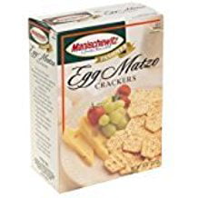 Manischewitz Egg Matzo Crackers Kosher For Passover 8 oz. Pack of