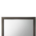 thumbnail image 3 of Benzara BM205576 Miroir en Bois de Style Transition avec Forme Rectangulaire&44; Gris & Argent, 3 of 5