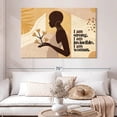 thumbnail image 2 of Elephant Stock Strong And Invincible Woman Wall Art - Horizontal Canvas Wall Art - Living Room Wall Decor - Advocacy Art Canvas - Beige And Yellow Decor - 51" x 34", 2 of 8