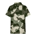 thumbnail image 3 of Hauts de Travail pour Femmes Manches Courtes Col Rond Blouse Imprimée T-Shirt Décontracté Mode, 3 of 6