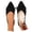 Black, variant on CAIXAI Ballet Flats Shoes For Women Flats for Women Comfortable 2026 Pointed Toe Suede Bow Ballet Flat On Dressy Casual Shoes for Work Office Walking