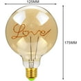 thumbnail image 3 of Edison Light Bulb,Decorative Light Bulbs with 4W E27 Vintage Edison Bulb Lighting for Home Festival Decorative, 3 of 5