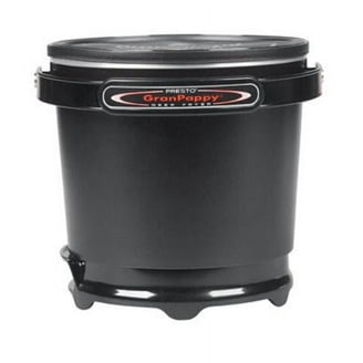 Friteuse électrique Vintage Presto GranPappy – 6 Tasses, Noir – Modèle 05410