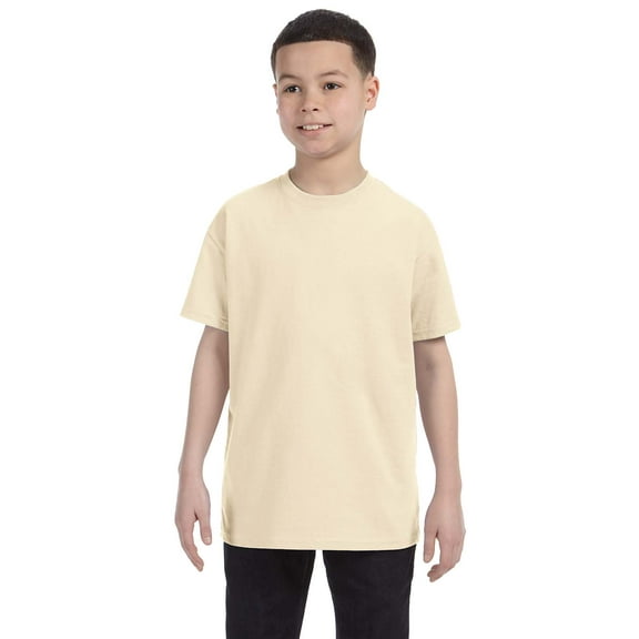 Gildan Boy's Crewneck Short Sleeve T-Shirt, Pack of 6