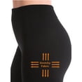 thumbnail image 3 of 3 Pack Women's Winter Fleece Lined Thermal Leggings Thick Brushed Full Length Warm Tights Pants, 3 of 6