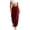 Wine -CU52, variant on Dwellite Pants for Womens Baggy Cotton Linen Balloon Beach Pants Drawstring Loose Wide Leg Boho Harem Pants with Pockets Gray XL