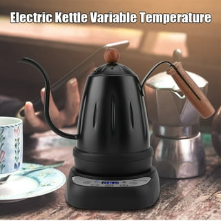  Bonavita 1L Digital Variable Temperature Gooseneck Electric  Kettle for Coffee Brew and Tea Precise Pour Control, 6 Preset Temps, Café  or Home Use, 1000 Watt, Stainless Steel: Home & Kitchen