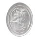 thumbnail image 3 of Escultura de resina Lady para pared perfecl artesanía hecha a mano 19,8x2,3x24,8 cm decoración colgante para el hogar accesorios de granja Estilo A, 3 of 8