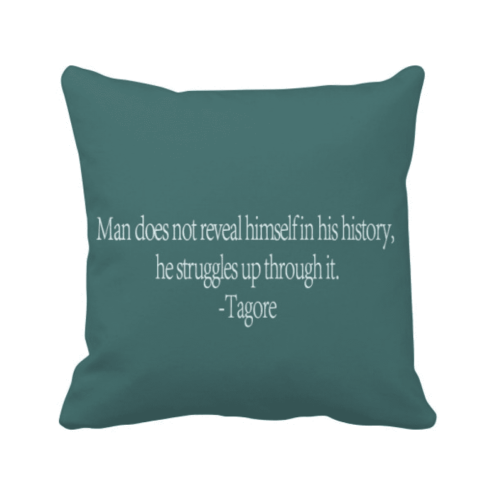 Qoutes Healing Sentences Man Never Reveal History Throw Pillow Sleeping