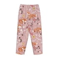 thumbnail image 5 of Daiia Beautiful Fox Women's Sleep Pant with Pockets and Drawstring,Pajama Pants-Small, 5 of 9