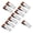Silver brown L, variant on 10 Pcs Pen Looped Holder Metal Pen Holder Pen Looped with Clip for Journal Planner