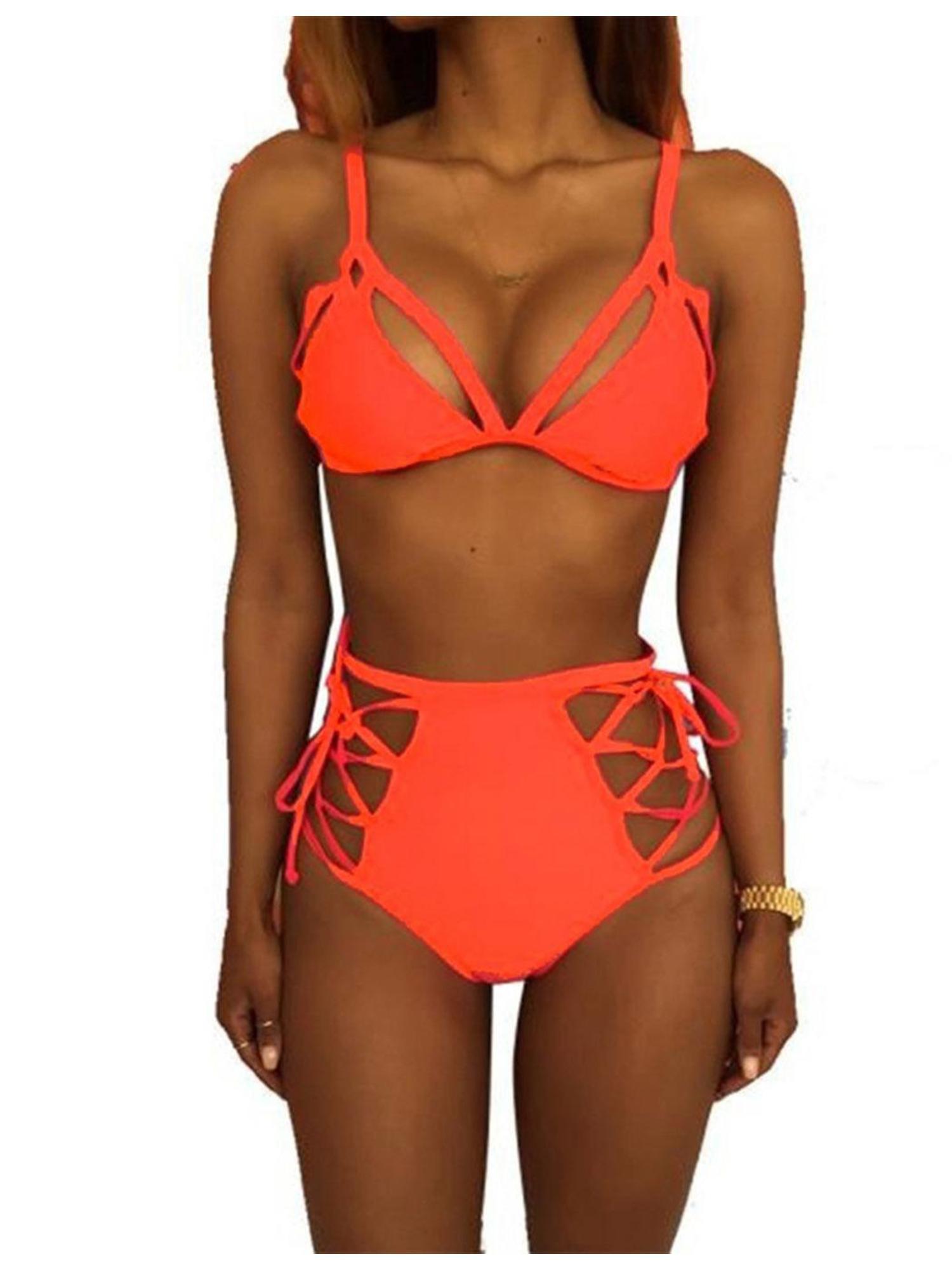 strappy bikini set