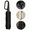 Black, variant on Automatic Folding Umbrella,Travel Folding Umbrella,Inverted Umbrella with Carabiner Handle,Compact Wind Proof Umbrellas For Rain and Sun Protection,Portable Reverse Folding Umbrella,24 Ribs