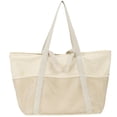 thumbnail image 1 of Bolsa de Playa F-color Impermeable y a Prueba de Arena de Gran Capacidad Marfil, 1 of 9
