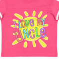 thumbnail image 4 of Inktastic I Love My Uncle- Sun and Rainbow Letters Boys or Girls Toddler T-Shirt, 4 of 5