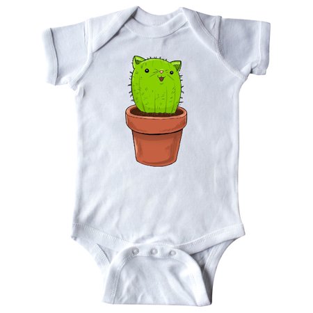 

Inktastic Cute Cat Cactus Gift Baby Boy or Baby Girl Bodysuit