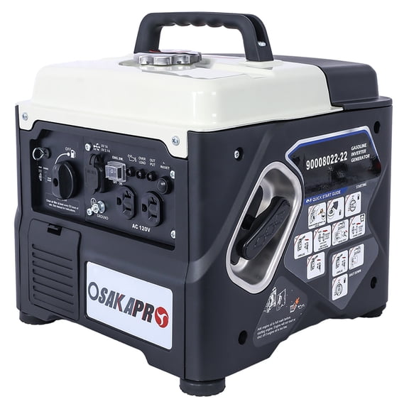 Portable Inverter Generator,1200W ultra-quiet gas engine, EPA Compliant, Eco-Mode Feature, Ultra Lightweight for Backup Home Use & Camping