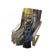 thumbnail image 4 of Venice Soft Flannel Fleece Throw Blanket, Line of Traditional Gondolas on the Water Calm Peaceful Seascape with Rising Sun, Cozy Plush for Indoor and Outdoor Use, 50" x 70", Blue Yellow, by Ambesonne, 4 of 6