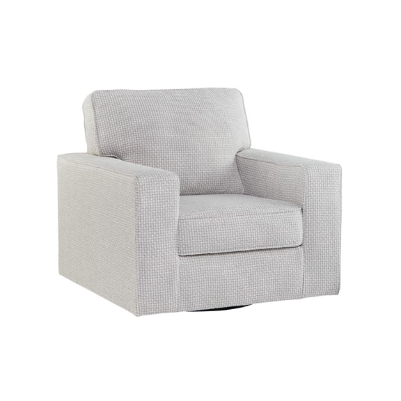 Signature Design by Ashley Olwenburg Taupe Swivel Accent Chair