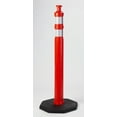thumbnail image 2 of Mutual Industries Reflective PVC Delineator Post Orange (17725), 2 of 2