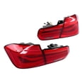 thumbnail image 2 of Dynamic Tail Lights VLAND Full LED Dynamic Tail Lights Red Lens Fit For 3 Series F30 M3 F80 2012-2019, 2 of 8