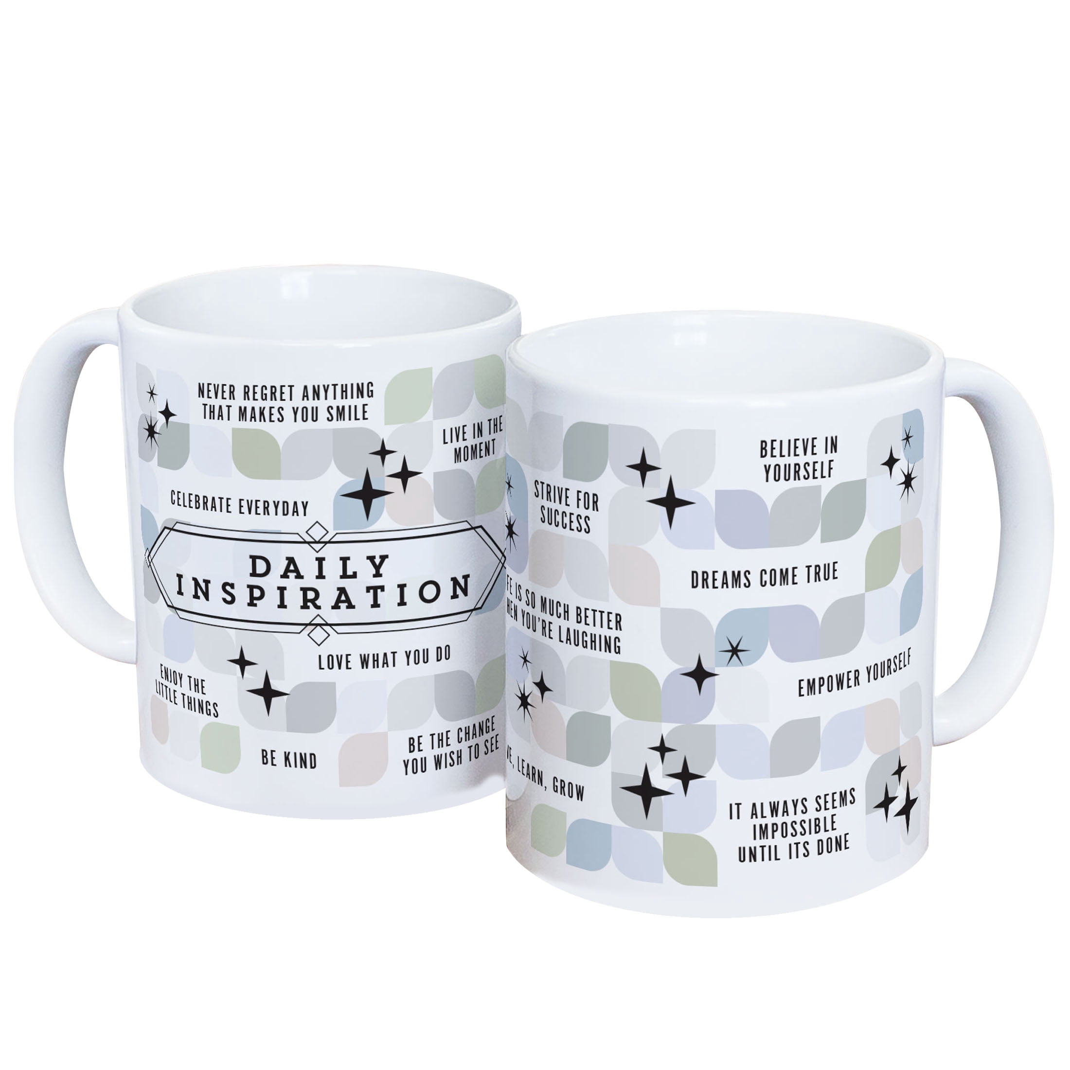 People Will Forget What You Said Rainbow Quote Mug - 11oz Ceramic Inspirational Cup, Microwave & Dishwasher Safe Gift