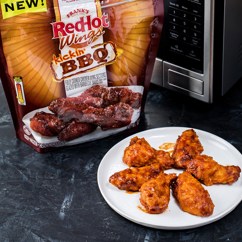 Frank's RedHot  Frozen Chicken Wings - BBQ, 22 oz - image 7 of 12