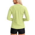 Uv-shirt dames met lange mouwen thermisch neopreen zwart