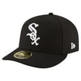 thumbnail image 3 of Men's-New Era  Black Chicago White Sox 125th Anniversary Low Profile 59FIFTY Fitted Hat, 3 of 4