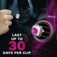 thumbnail image 3 of Air Jungles Car Air Freshener Clip Flora Bliss 6 Pack, Odor Eliminator, Up to 180 Days, 3 of 8