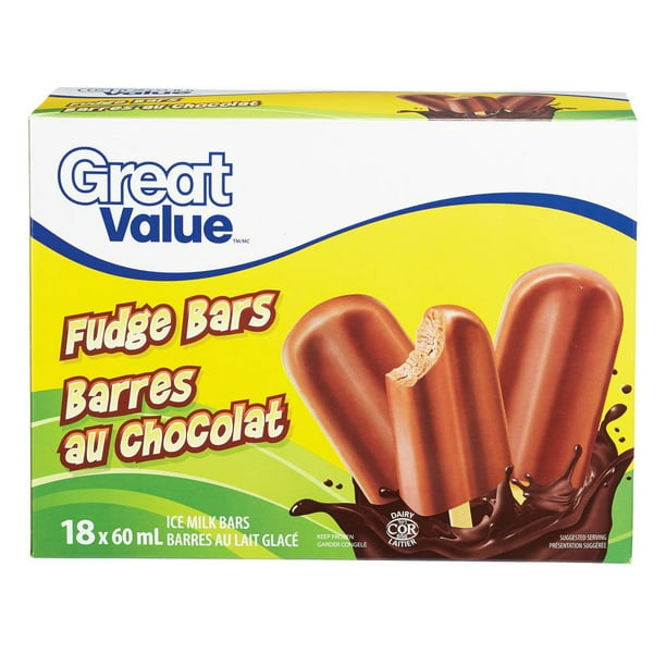 Great Value Fudge Ice Milk Bars Walmartca 9199